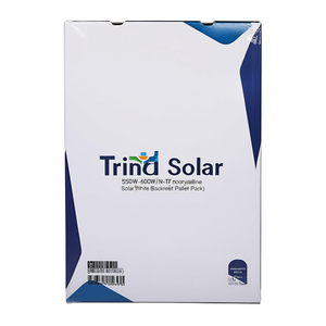 แผงโซลาร์เซลล์ Trina Solar 550W-600W แบบ N-Type HJT โมโนคริสตัลไลน์ แผ่นหลังสีขาว บรรจุแบบพาเลท - Product Image 2