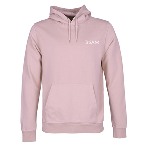 Sweat à capuche personnalisable en molleton épais 320g pour homme, col rond, en coton et polyester tricoté, séchage rapide, respirant, grandes tailles, OEM - Product Image 3