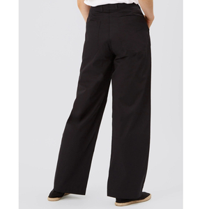 Pantalon et pantalon pour femme élégant droit avec taille élastique tissu Oxford été tenue décontractée intelligente pour un usage quotidien - Product Image 6