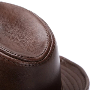 Sombreros de Cuero Personalizables de Alta Calidad, Transpirables, para las Cuatro Estaciones, Talla Ajustable, Estilo Casual - Product Image 5