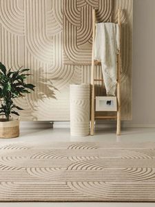 Customized Design Large Size Luxury Pure Wool Runner Nuria Beige 70x200 cm Wool <b>Rugs</b> for Dining room, Hall / Entrance - Product Image 6