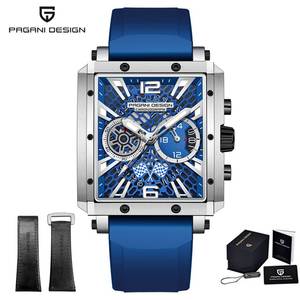 Montres pour hommes PAGANI DESIGN 1725, marque haut de gamme, montre habillée de luxe, quartz <span class=keywords><strong>VK64</strong></span>, montre pour hommes, chronographe sport, miroir saphir - Product Image 4