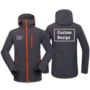 Chaqueta Softshell hecha a medida para hombre Chaqueta disponible de estilo de calle con diseño de logotipo fabricado profesionalmente para hombre - Product Image 2