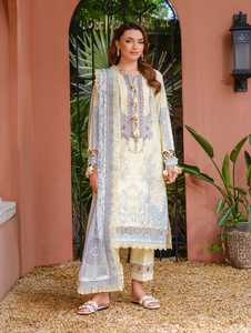 Bordado césped Shalwar Kameez trajes diario Casual Kurti Lehenga para mujeres niñas vestido para fiesta por AA IMPEX - Product Image 4