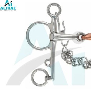 ALMAC Colaxie Horse Bit en acier inoxydable réutilisable conçu pour un contact doux avec la bouche Performance équilibrée toutes les disciplines d'équitation - Product Image 4