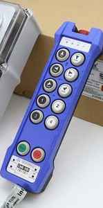 Control Remoto Inalámbrico CMK F24-10D, 10 Velocidades Dobles, Botón de Encendido/Apagado + 1 Interruptor Tipo Hongo + 1 Interruptor de Encendido, IP-66, Alcance de 100 Metros, Alimentación CA/CC - Product Image 1