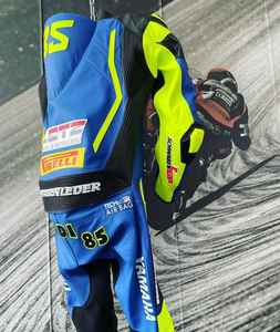 Traje de Motociclismo de Cuero, Traje de Motociclismo de Cuero Grueso Hecho en Pakistán, Ropa de Motociclismo, Traje de Carreras, Calidad Premium Kangaroo - Product Image 1