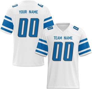 Maillots de football personnalisés 2026 Séchage rapide 100% polyester Sublimation Logo personnalisé Numéros Faible MOQ Manches courtes Unisexe - Product Image 2