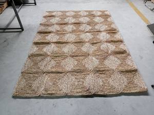 Tapis scandinave écologique d'herbe de mer pour la décoration de la maison fait à la main au Vietnam - Product Image 6