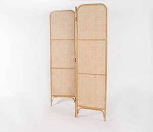 Mây phân vùng, mây phòng Divider handmade mây màn hình cổ điển giữa thế kỷ phòng Divider nội thất phân vùng gấp màn hình - Product Image 2