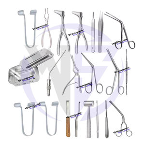 Juego de instrumentos quirúrgicos ENT 21 piezas SMR/herramientas de septoplastia para caja de resección submucosa INSTRUMENTOS DE ACERO INOXIDABLE - Product Image 3