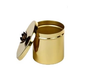 Nouvelle boîte de conserve ronde en métal faite à la main, récipient vide léger sans couture pour l'emballage des aliments pour les hôtels - Product Image 6