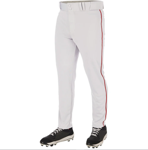 Pantalon de baseball pour jeunes OEM vente en gros tissu extensible respirant évacuation de l'humidité conception durable logo personnalisé vêtements de sport pour hommes - Product Image 5