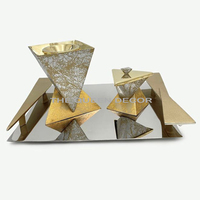 Ornements de table de luxe légers de vente chaude brûleurs d'encens ornements de brûleur d'encens arabes du Moyen-Orient