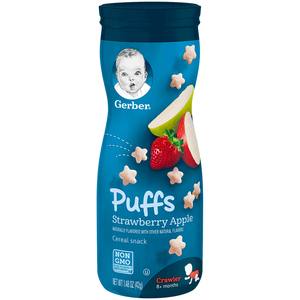 Proveedor alemán Gerber Graduados Puffs Cereal Snack Desayuno Cereales Gerber Graduados Sabor de fruta para la venta - Product Image 5
