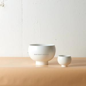 Jarrón Redondo de Hierro de Diseño Costero, Hecho a Mano, Decoración de Mesa para el Hogar y Bodas - Product Image 1