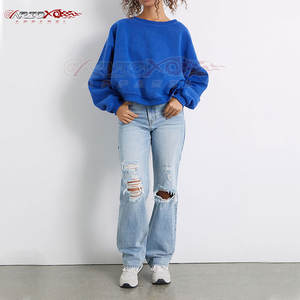 Sweat Sherpa pour femme avec manches surdimensionnées et pull épais en polaire Sherpa pour femme - Product Image 3