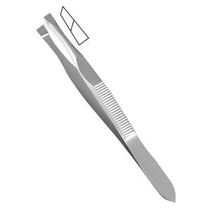 New Eyebrow Tweezers Stainless Steel Professional Eyebrow Facial Hair Pluck Remover Extra Face Hair <b>Threading</b> Customized <b>Tools</b> - Product Image 2