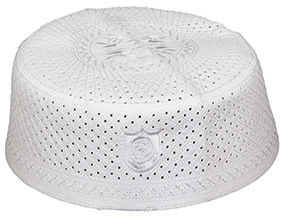 Gorros musulmanes de calidad premium para hombres oración musulmana tejida islámica musulmana Kufi tartán diseño oración gorras al por mayor - Product Image 5