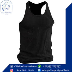 2025 hommes Slim Fit Muscle débardeur entraînement sans manches sous-vêtements en coton - Product Image 2