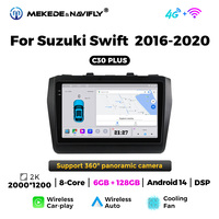 Navifly C30 Plus Car Navigation Headunit Car Android Screen Mp3 Car Player Video Radio pour Suzuki Swift 2012-2020