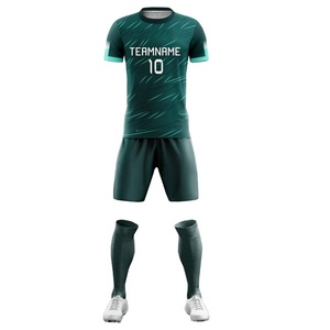 เสื้อเจอร์ซีย์กางเกงขาสั้นสำหรับเด็กและผู้ใหญ่เสื้อฟุตบอลผ้าโพลีเอสเตอร์ออกแบบได้ตามต้องการ - Product Image 1