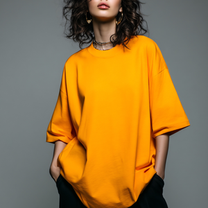 T-shirt ample en coton surdimensionné - Product Image 4