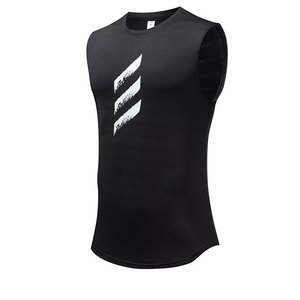 Débardeurs de gymnastique XL personnalisés pour hommes OEM pour le sport, le fitness et la musculation Workout Running Fashion Stringer Tank Top - Product Image 3