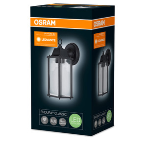 Lámpara de pared para exterior, Lantern E27 IP23 293mm. (Ledvance 4058075206649) - Product Image 5