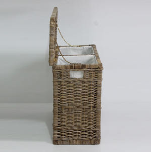 Caja de lavandería de ratán Kubu - Product Image 4