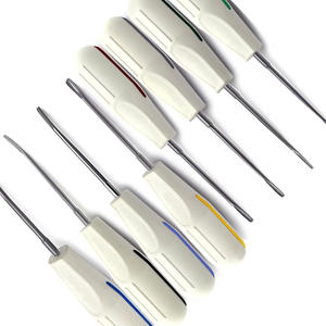 Ensemble d'instruments chirurgicaux dentaires durables de 8 pièces, élévateurs de racines luxatifs manuels, extraction dentaire, acier inoxydable de qualité médicale - Product Image 5