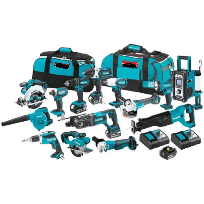 milwaukee combo power tools 15 kits tool set