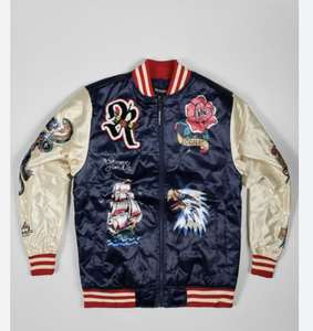 Chaqueta Bomber de Satén Hecha a Medida con Manga Larga y Forro de Satén, Estilo Urbano con Patrón de Camuflaje - Product Image 6