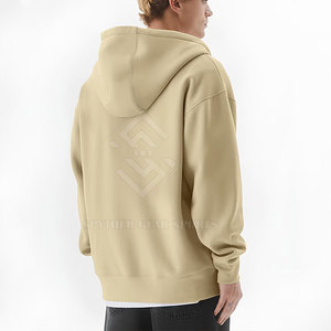 Meilleures ventes 2025 – Sweat à capuche zippé pour homme, prix bas, hiver, uni, décontracté, logo personnalisé imprimé, haute qualité - Product Image 3