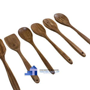 Juego de cucharas de madera natural mejor valoradas, cucharas de cocina de madera, productos únicos para la decoración del hogar del fabricante de Vietnam al por mayor - Product Image 4