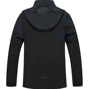 Veste imperméable extérieure réfléchissante avec capuche Manteau de sécurité coupe-vent respirant pour une utilisation nocturne - Product Image 6