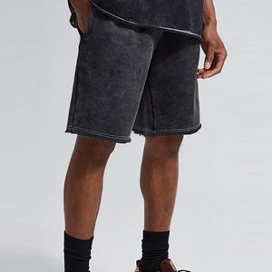 Nouveau design 2026 – Short de sport pour homme délavé à l'acide, tendance, vente en gros, prix d'usine, best-seller - Product Image 4