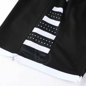 Short de basket-ball personnalisé Vêtements de sport pour hommes Short de sport respirant double couche en polyester à séchage rapide - Product Image 6