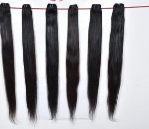 Extensions de cheveux indiens Remy Deep Wave 100g non traités, sans traitement chimique, cuticules alignées, à clipser et à tisser, vente en gros, pas cher - Product Image 3