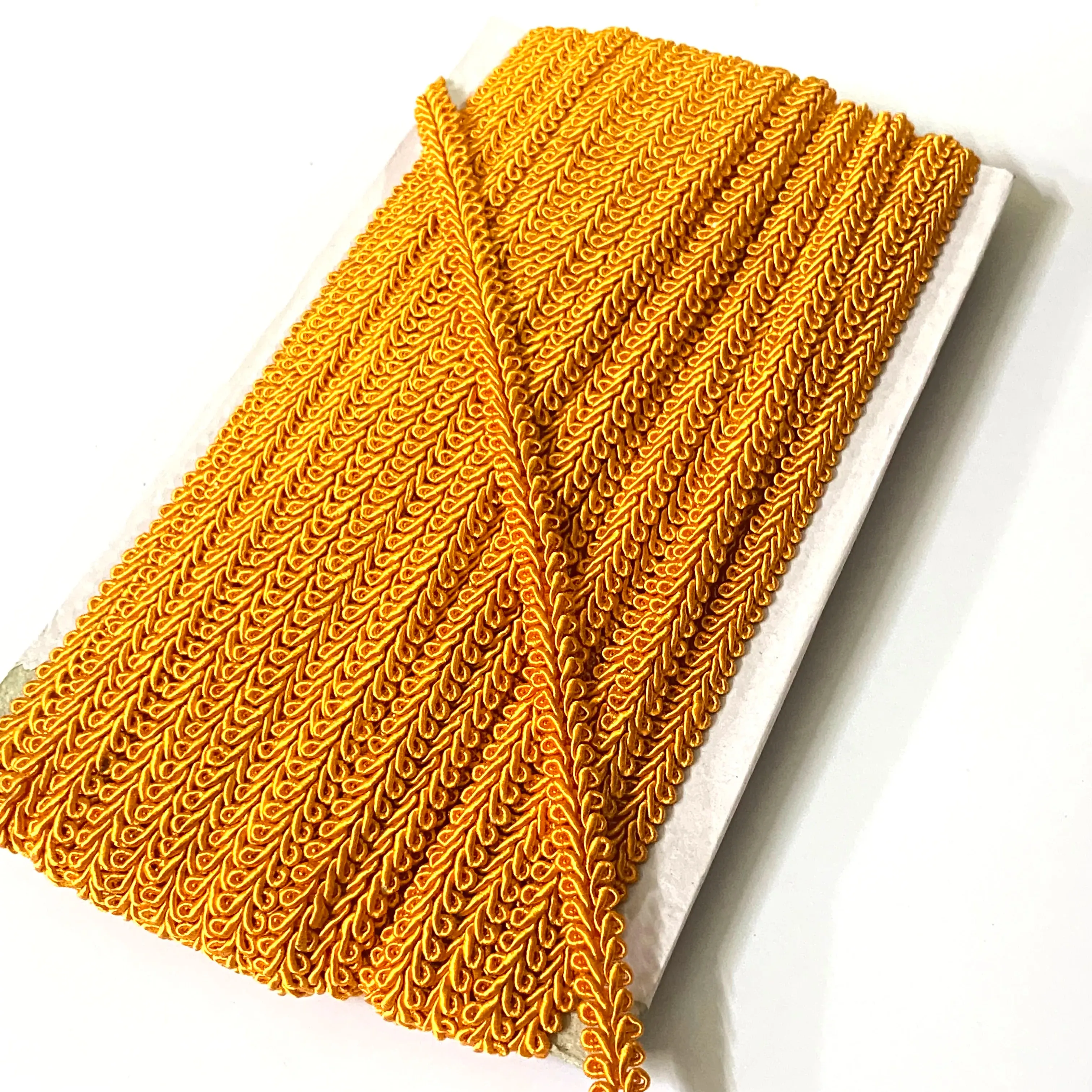 Polyester Lace Trim For Furniture Ribbon Antique Gold Waves Deals In Wholesale