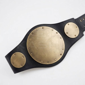 Cinturón de Premio de Lucha Libre Personalizado de Alta Calidad, Profesional, No Tóxico, con Logotipo Central Personalizado, Detalles Laterales y Correa Ajustable - Product Image 3