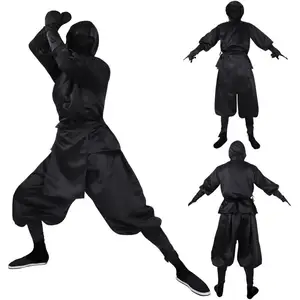 Uniformes profesionales personalizados de kung-fu, Ninja Real