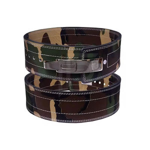 เข็มขัดยกน้ําหนักยิมฟิตเนสกลับสนับสนุนเข็มขัดที่กําหนดเองสําหรับผู้ชายยกน้ําหนักเข็มขัดก้านหัวเข็มขัด - Product Image 1