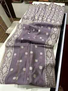 Diseñador de lujo Ropa étnica de moda Premium Soft Muga Cotton Saree Blusa con tejido Trabajo Mujer Fabricante de moda - Product Image 4