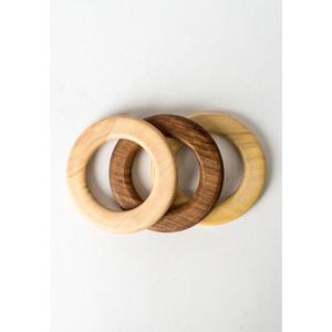 Juego de servilleteros de madera únicos tallados con patrones de madera natural, perfectos ajustes de mesa rústicos y elegantes, banquetes, hogares - Product Image 2