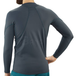 Camiseta de Compresión (Rash Guard) de Manga Larga para Hombre, Calidad Premium, Colores Personalizados, Material Spandex/Nylon/Poliéster, Logotipo Personalizado, Servicio OEM - Product Image 4