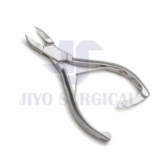 OEM ODM Pince à Ongles Multifonctionnel Pliant Cuticule Coupe-Ongles Épais Couleur Satin Poignée Souple Logo Personnalisé Incurvé - Product Image 6