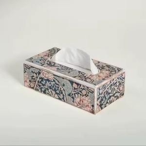 Caja de Metal de Lujo para Servilletas, Estuche de Metal con Función Impermeable para Cocina - Product Image 2