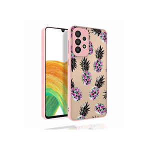 Coque de téléphone en silicone à motifs de luxe pour Samsung Galaxy A33 5G, protection de l'appareil photo brillante, coque arrière pour téléphone portable, coque de téléphone 14 - Product Image 1