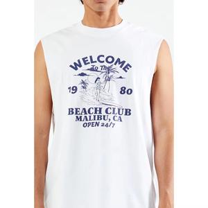 Débardeur en coton tricoté |   Vêtements décontractés confortables pour tous les jours |   Gilet sans manches uni respirant pour toutes les saisons - Product Image 2